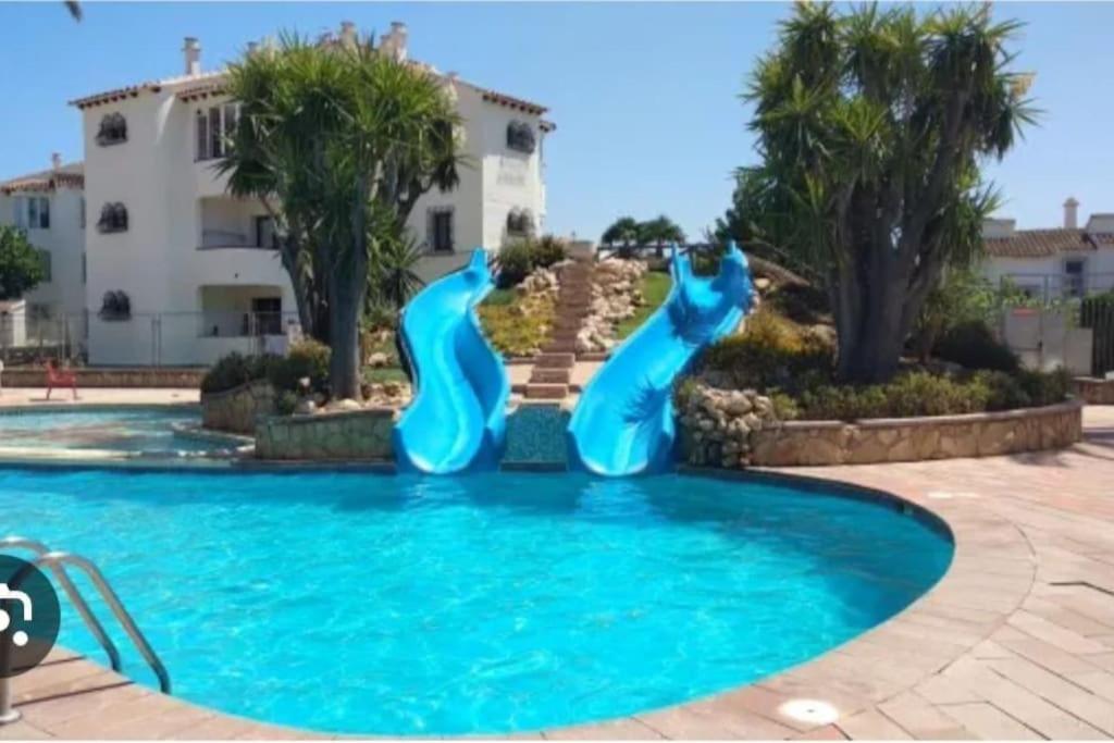 En Denia, Urbanizacion El Palmar Con Piscina, Toboganes Y Chiringuito Appartement Buitenkant foto