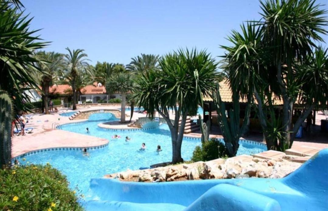 En Denia, Urbanizacion El Palmar Con Piscina, Toboganes Y Chiringuito Appartement Buitenkant foto